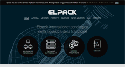Desktop Screenshot of elpack.it